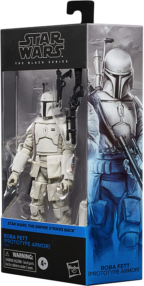 Star Wars Black Series 6 Boba Fett Prototype White Armor